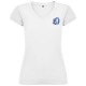 T-shirt a maniche corte con scollo a V da donna Victoria - cod. PR6646